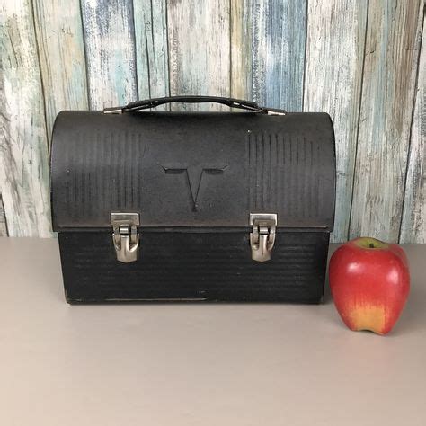 vintage metal lunch box with spinner on back|most valuable vintage lunch box.